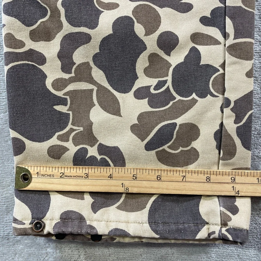 Vintage Walls Blizzard Pruf Pants Mens 38 Insulated Duck Camo Thinsulate USA